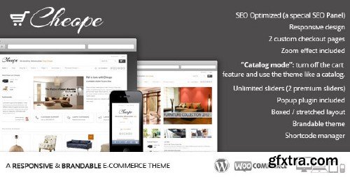 ThemeForest - Cheope Shop v2.3.1 - Flexible e-Commerce Theme