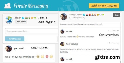 CodeCanyon - Private Messages for UserPro v2.9