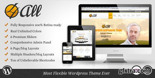 ThemeForest - 4ALL v1.2.3 - Responsive Multi-Purpose Theme