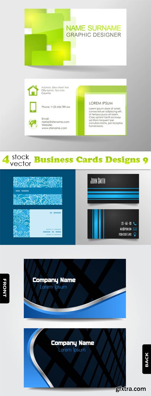 Vectors - Business Cards Designs 9