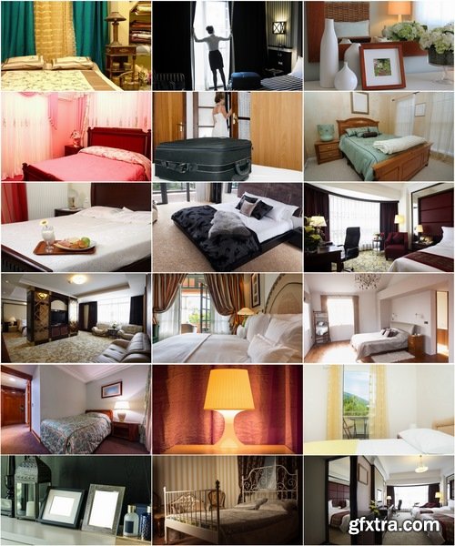 Collection of various elements of the interior of a bedroom interior design 25 HQ Jpeg