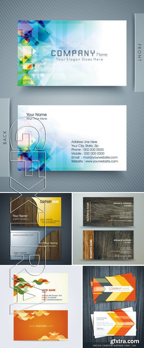 Stock Vectors - Business Cards 24