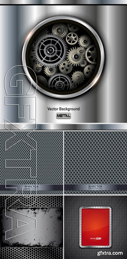 Stock Vectors - Metal Texture 20