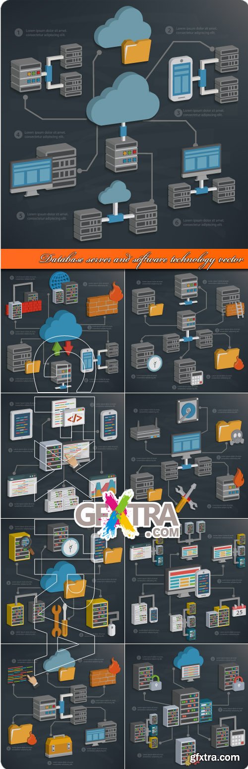 Database server and software technology vector