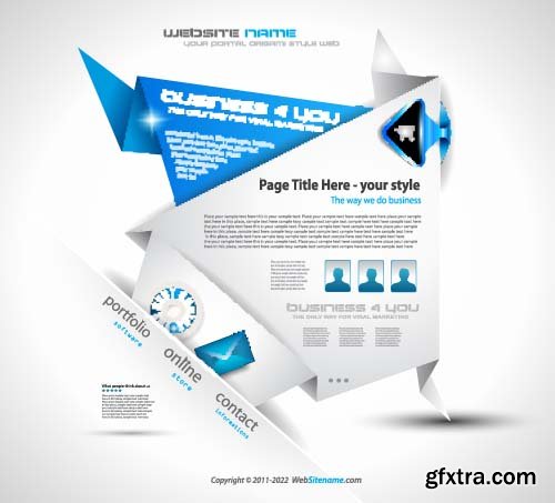 Brochures vector part 1 15x EPS