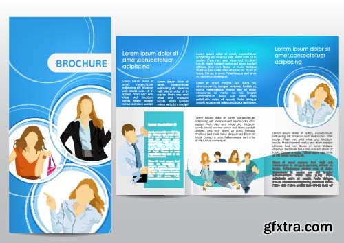 Brochures vector part 1 15x EPS