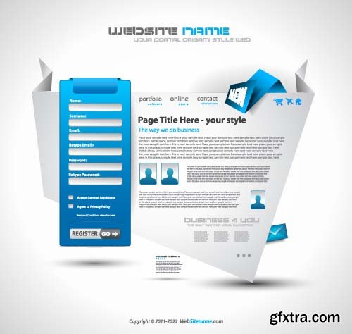 Brochures vector part 1 15x EPS