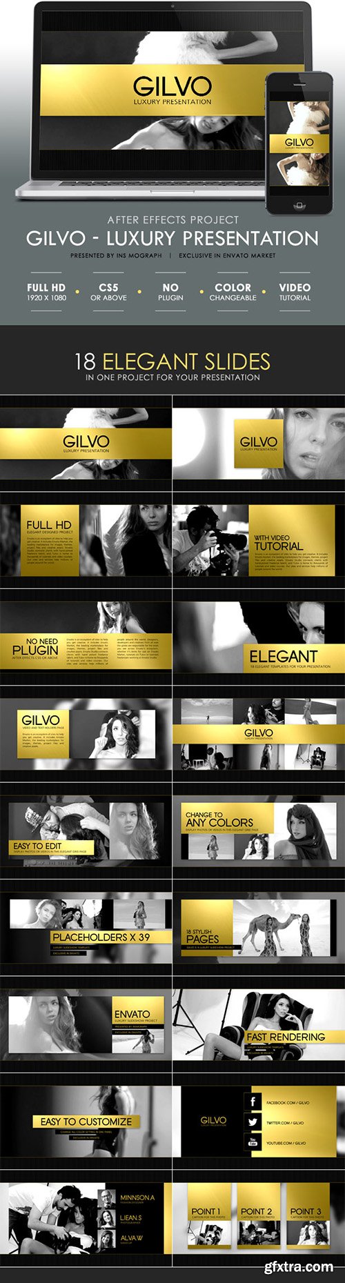 Videohive Gilvo - Luxury Presentation 10934335