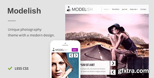 ThemeForest - Modelish v1.4.3 - A Unique Photography WordPress Theme