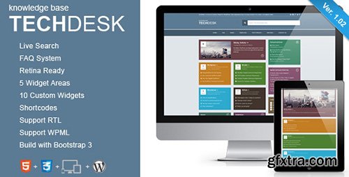 ThemeForest - TechDesk v1.01 - Responsive Knowledge Base/FAQ Theme