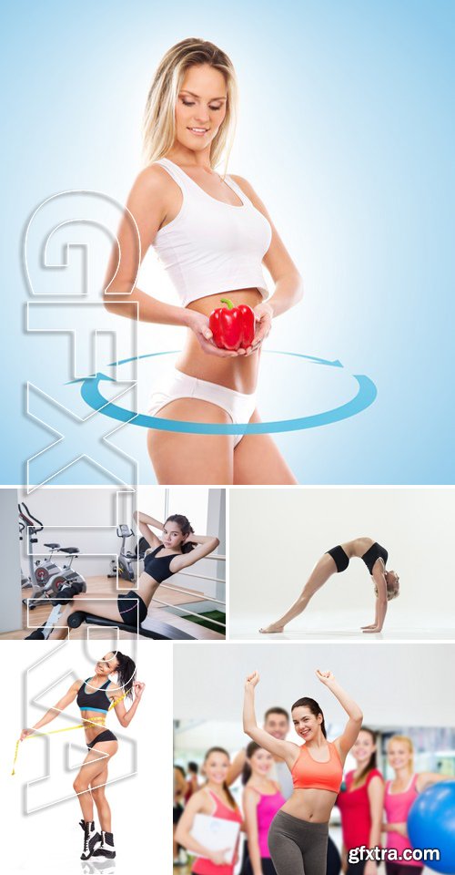 Stock Photos - Sports girl