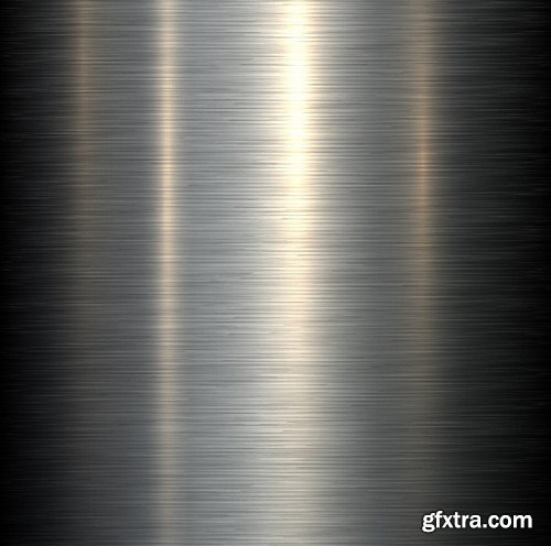 Stock Vectors - Metal background 8, 25xEPS