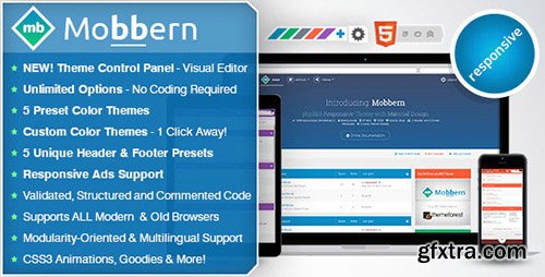 ThemeForest - Mobbern v3.12 - Responsive phpBB3 & phpBB3.1 Theme