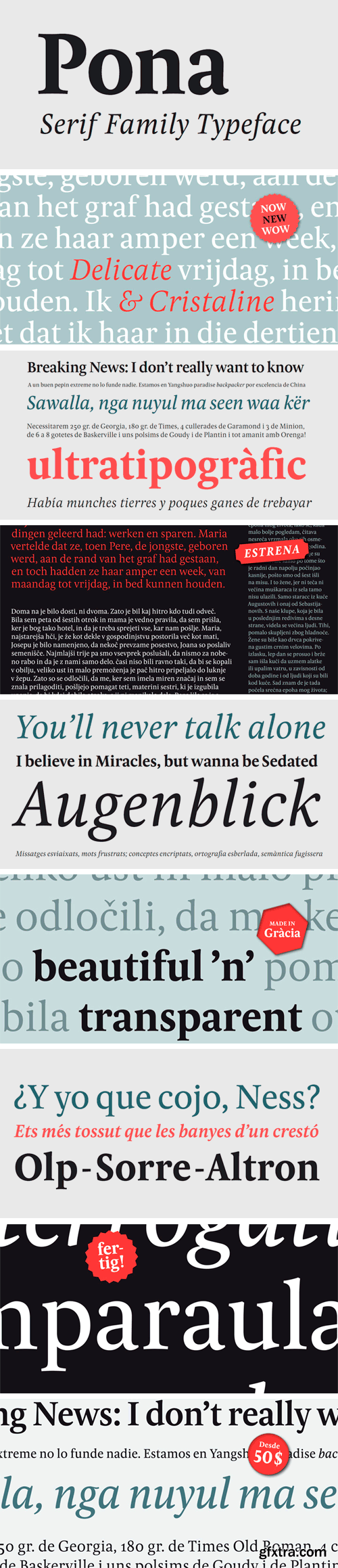 Pona Font Family