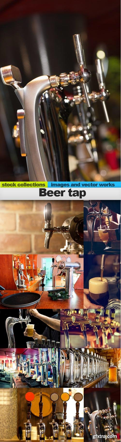 Beer tap, 10 x UHQ JPEG