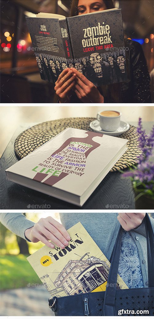 GraphicRiver - Book Mock-Up Bundle - 10938531