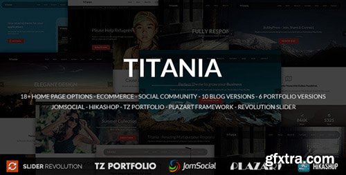 ThemeForest - Titania v1.1 - Responsive Multipurpose Joomla Template