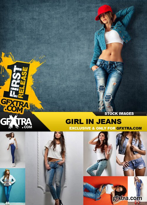 Girl In Jeans - 25 HQ Images