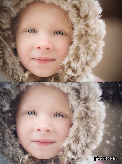 Pure Photoshop Actions - Winter Wonderland