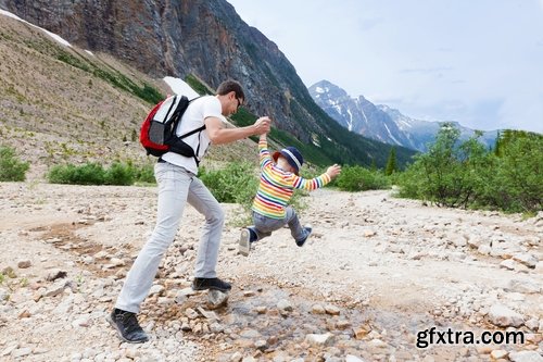 Collection dad walking with baby sunset beach bike trip 25 HQ Jpeg