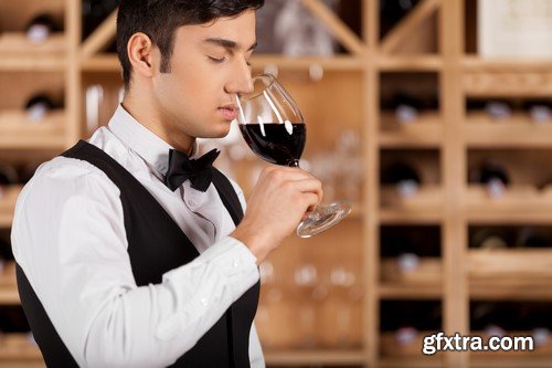 Sommelier wine