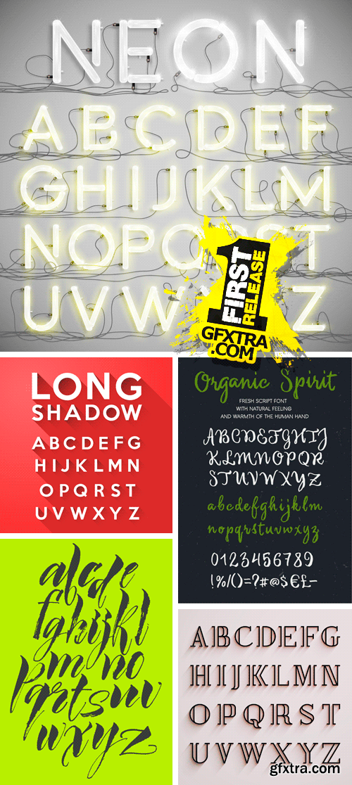 Amazing SS - Alphabets Design 3, 25xEPS