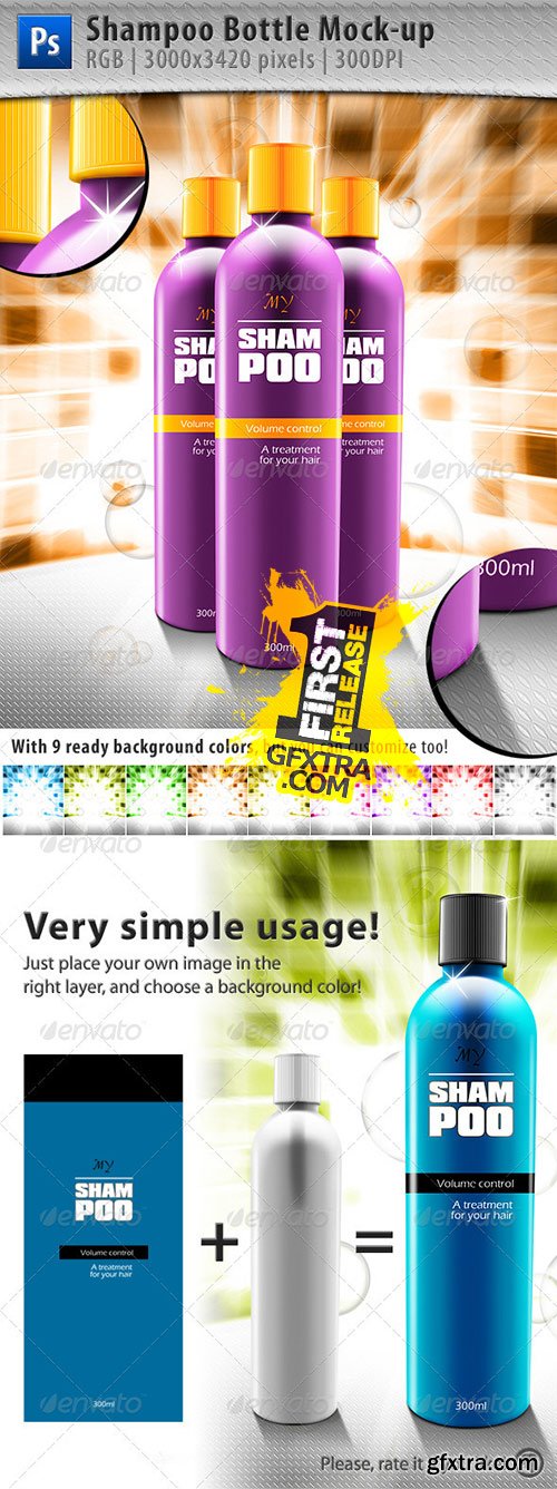 GraphicRiver - Shampoo Bottle Mock-up 1953355