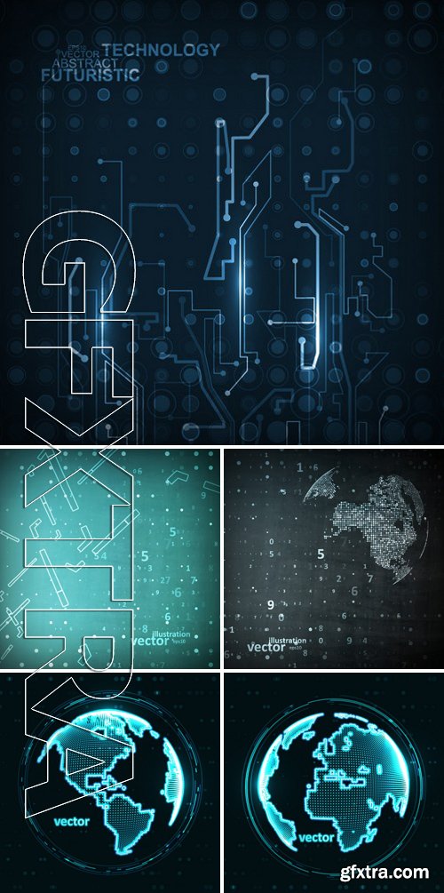 Stock Vectors - Abstract Technology Illustration