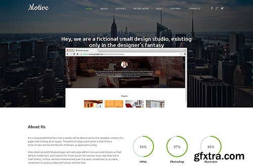 CreativeMarket - Motive v1.0 - Premium WordPress Theme