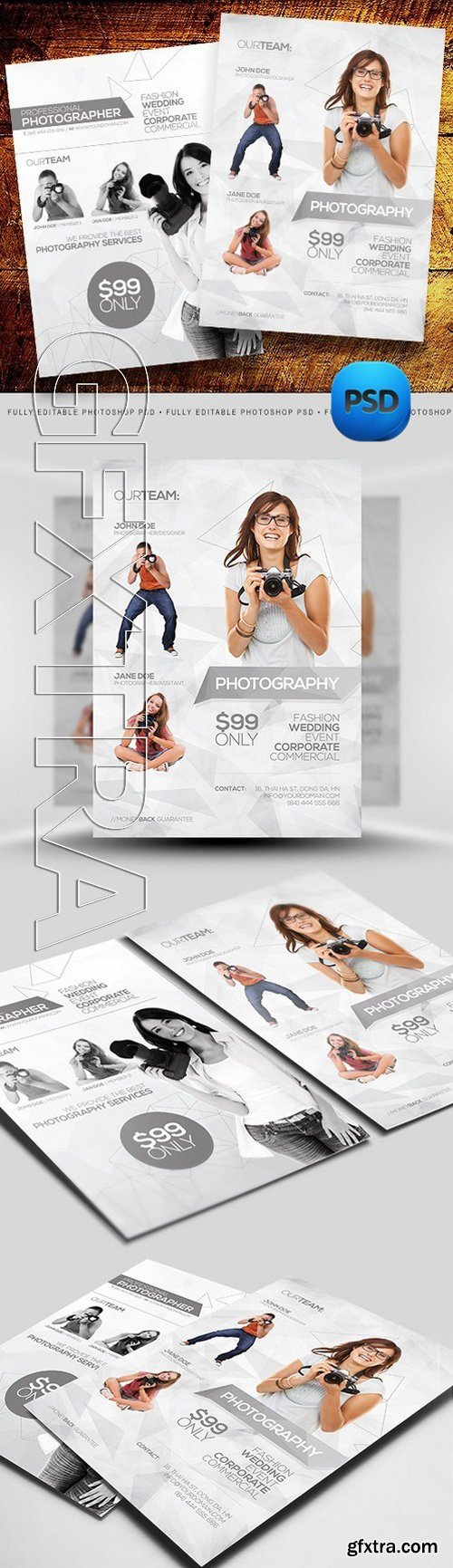 Photography Flyer Templates Set 2