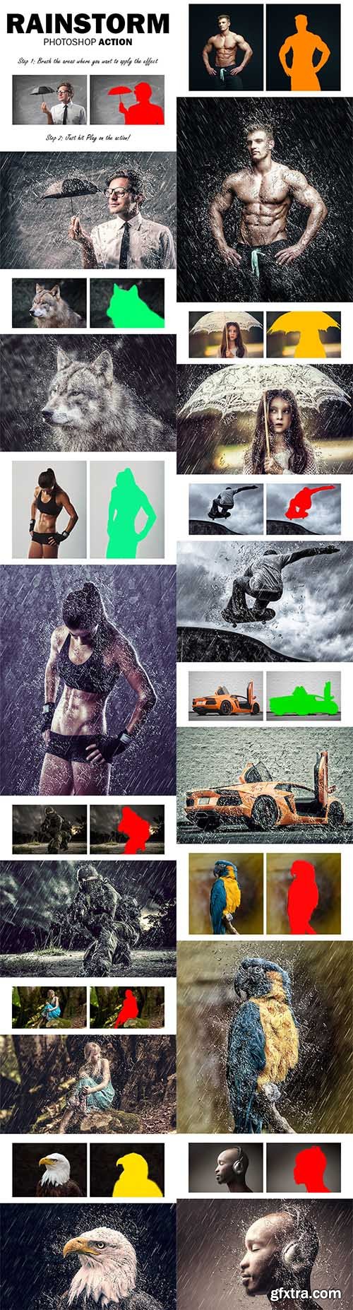 GraphicRiver - RainStorm Photoshop Action 11018104