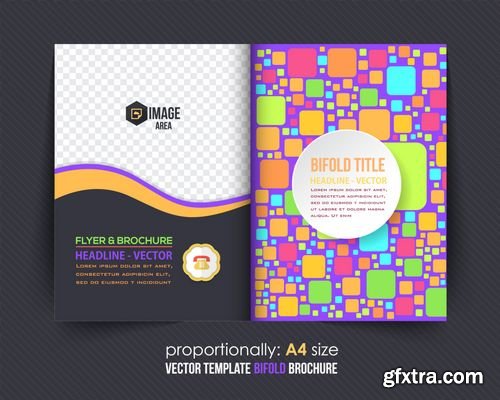 Vector - Business Bi-Fold Brochure Design