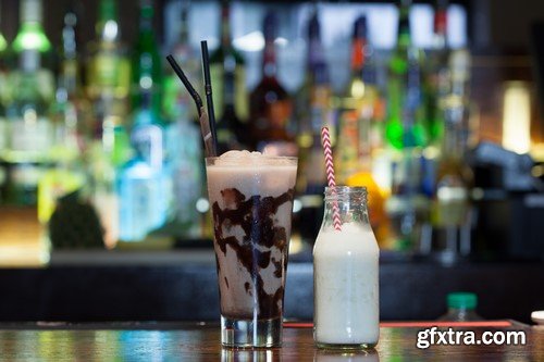 Milk chocolate cocktail