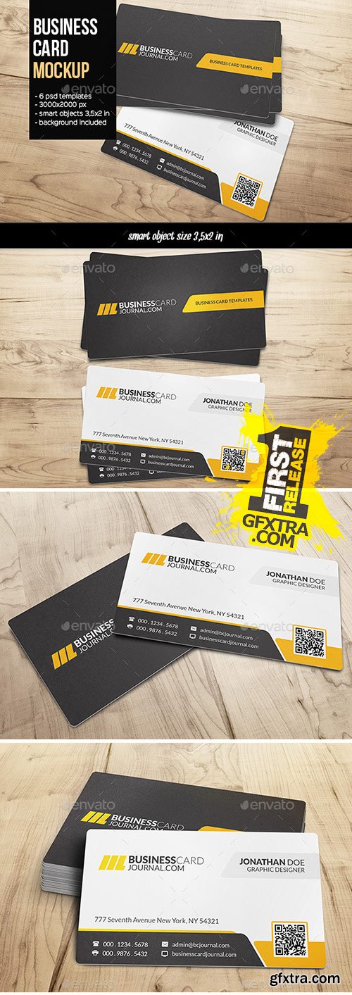 GraphicRiver - Business Card Mockup 10787480