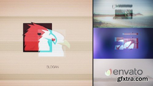 VideoHive - Quick Glitch Logo Pack 10984822