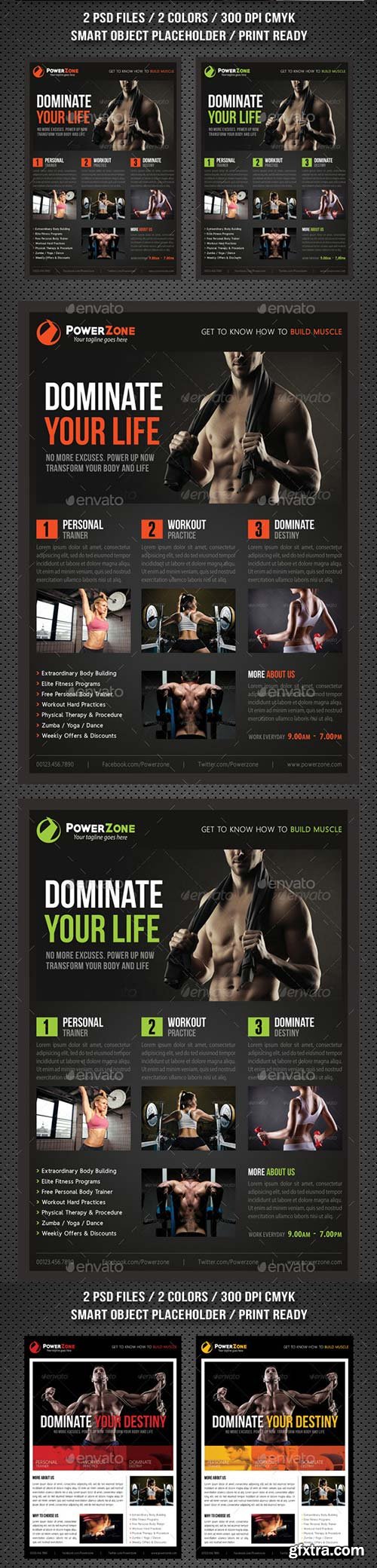 GraphicRiver - 3 in 1 Sport Activity Flyer Bundle 11 10922415