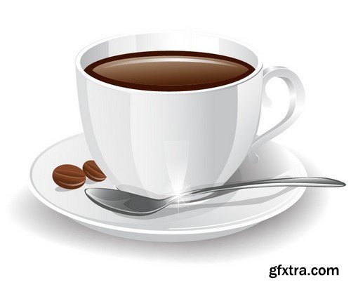 Stock Vectors - Coffee 8, 25xEPS