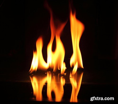 Stock Photos - Fire 3, 25xJPG