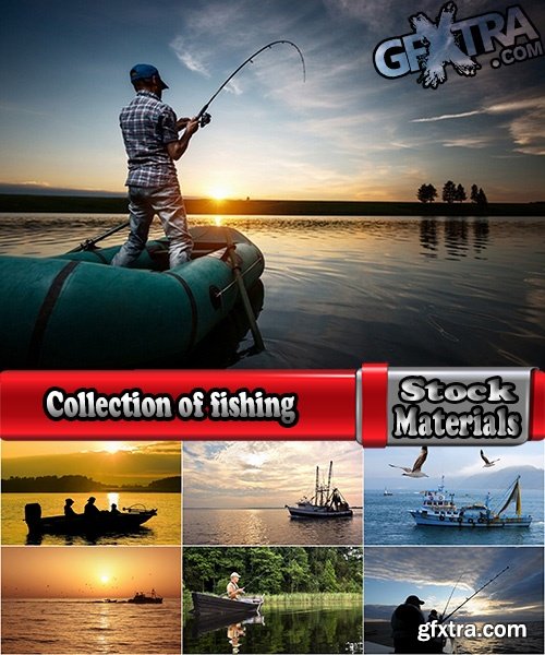 Collection of fishing on the ocean river lake fishing schooner trawler net spinning bait fishing line 25 HQ Jpeg