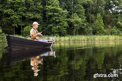 Collection of fishing on the ocean river lake fishing schooner trawler net spinning bait fishing line 25 HQ Jpeg