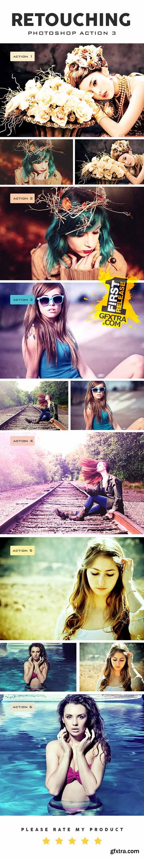 GraphicRiver - Retouching Photoshop Action 3 10575990