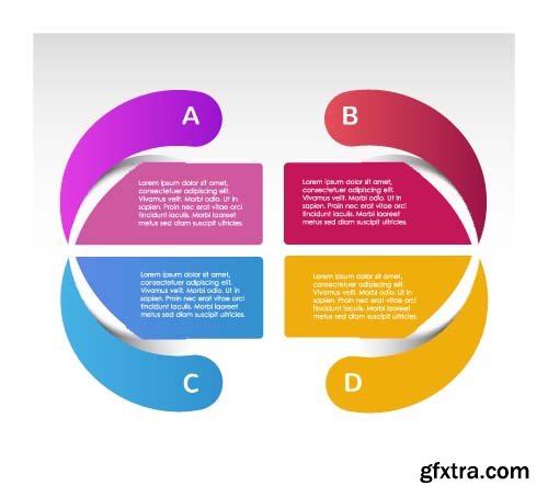 Infographics design elements 14x EPS