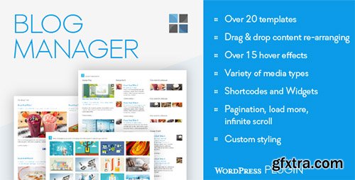 CodeCanyon - Blog Manager for WordPress v1.6