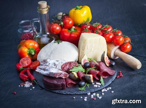 Stock Photo - Fresh Food Set, 25JPG