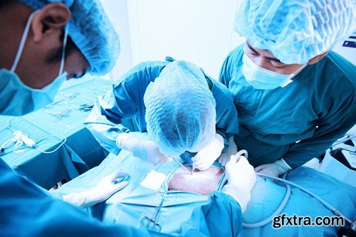 Stock Photos - Surgeon, 25xJPG