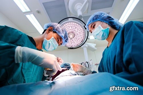 Stock Photos - Surgeon, 25xJPG