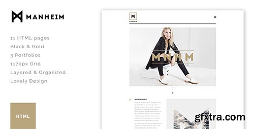 ThemeForest - Manheim - Creative HTML Template - RIP