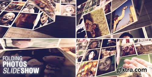 Videohive Folding Photos Slideshow 10113737