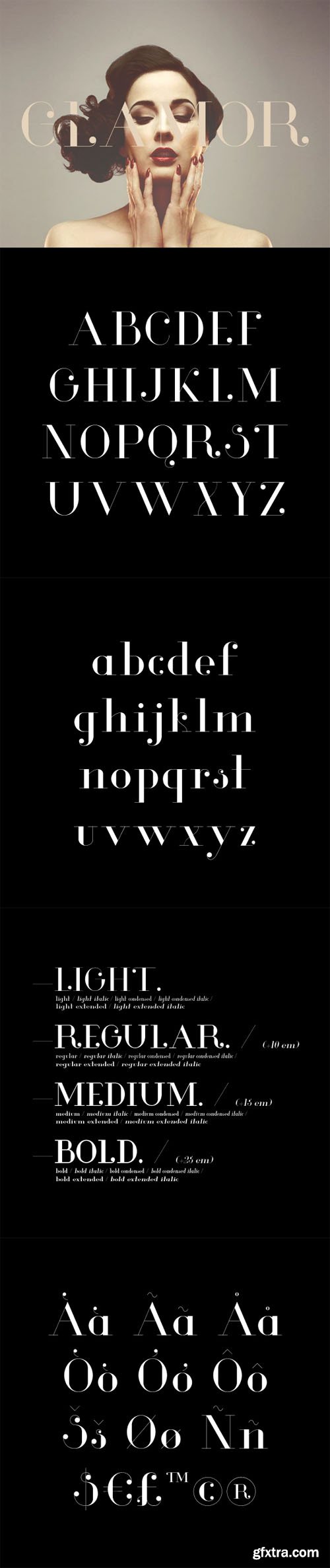 Glamor Chic and Modern Font