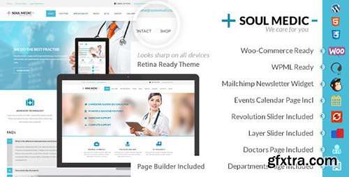 ThemeForest - SoulMedic v1.7 - Flat Responsive Medical & Health Theme